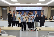 부여교육지원청, 전국소년체전 입상 선수단에 포상금 및 장학금 수여 사진