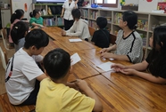 부여도서관, 이든지역아동센터 학생 대상 경제교육 운영 사진